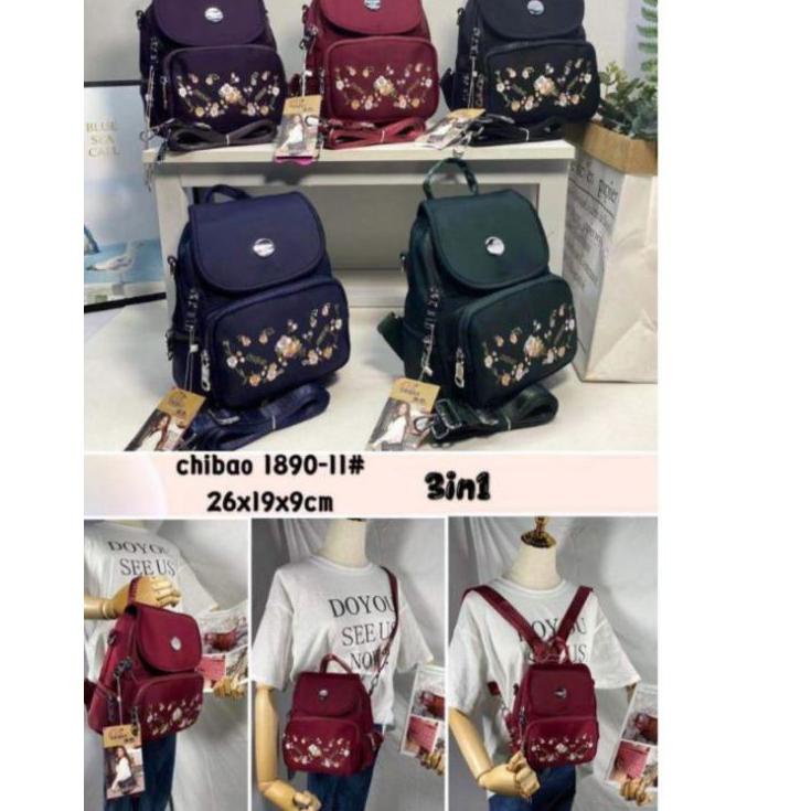 Keluaran Terbaru.. Tas Ransel 3 fungsi ORI Chibao 1890-11