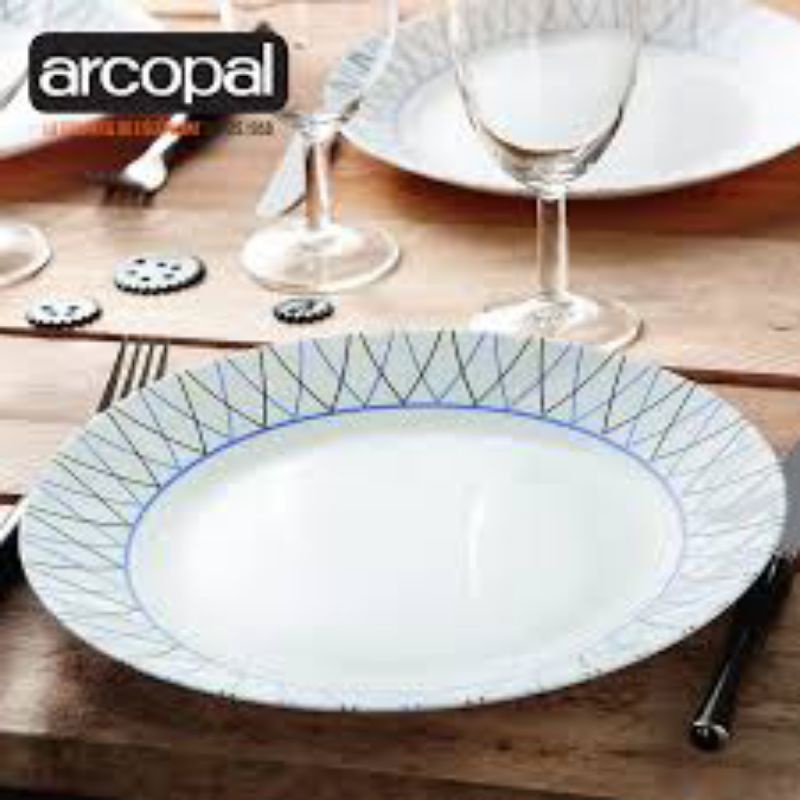 ARCOPAL ADRIEL 12PCS DINNER SET PLATES SET