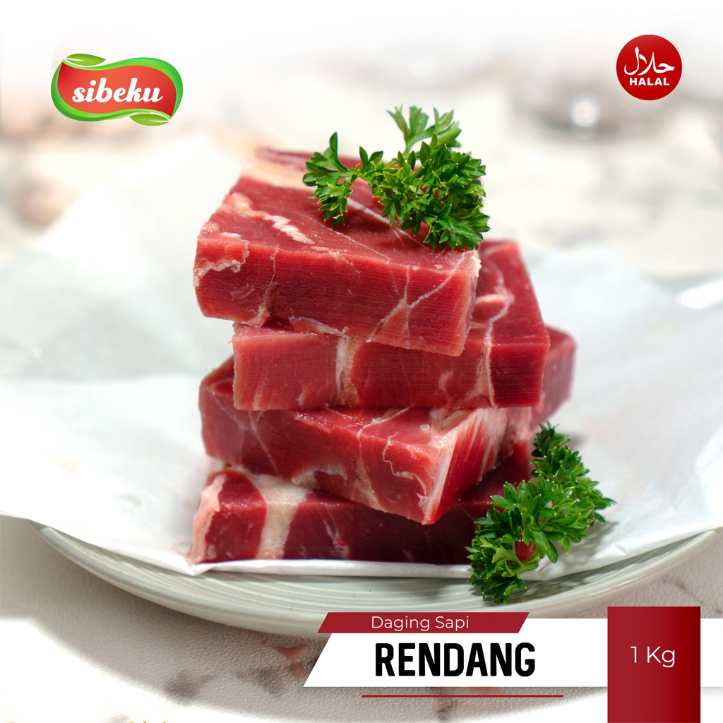 

Daging Sapi Rendang Halal & Higienis 1 Kg Frozen Food Import dari Australia