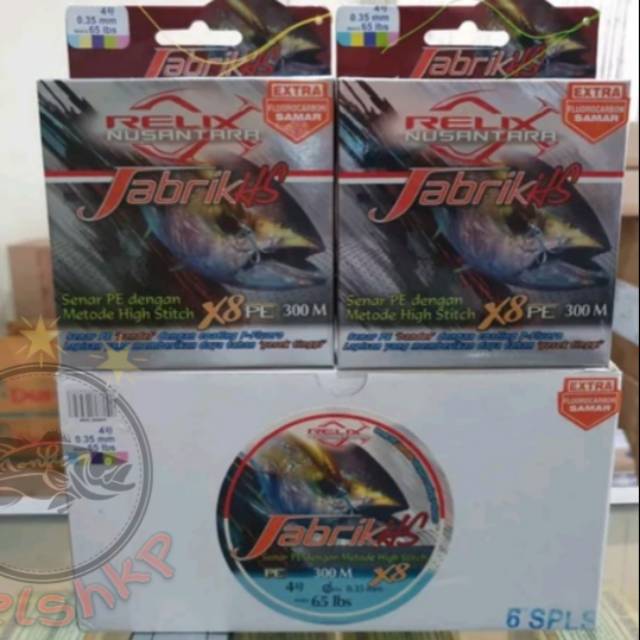 Senar pe relix Nusantara jabrik  pe 0,4 pe 0,5 pe 0,6 pe 0.8 pe 3.5  pe 1 pe 4 pe 6 300m