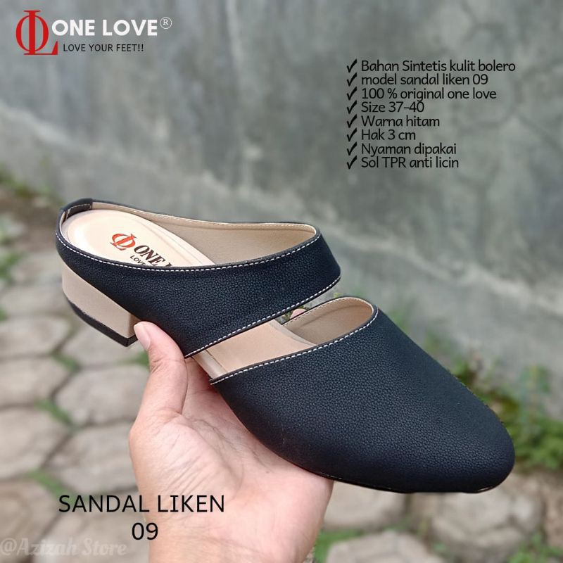 Sandal Hak Wanita Sandal Heels Wanita / Sepatu Wanita Sandal slop wanita Sandal One Love
