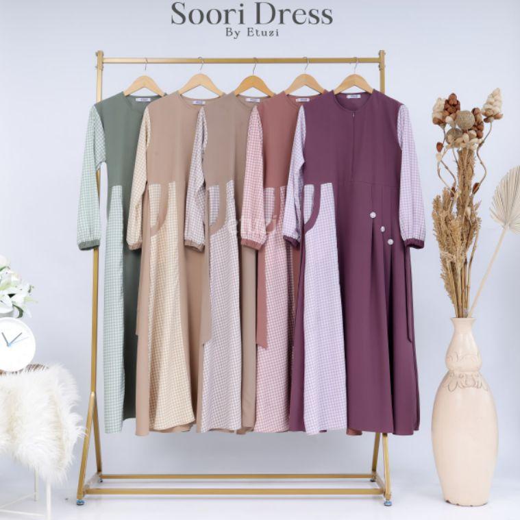 E50C ETUZI - SOORI DRESS ORIGINAL by Etuzi / Gamis  Cathleya / Gamis Manis Original By Etuzi Hijab B