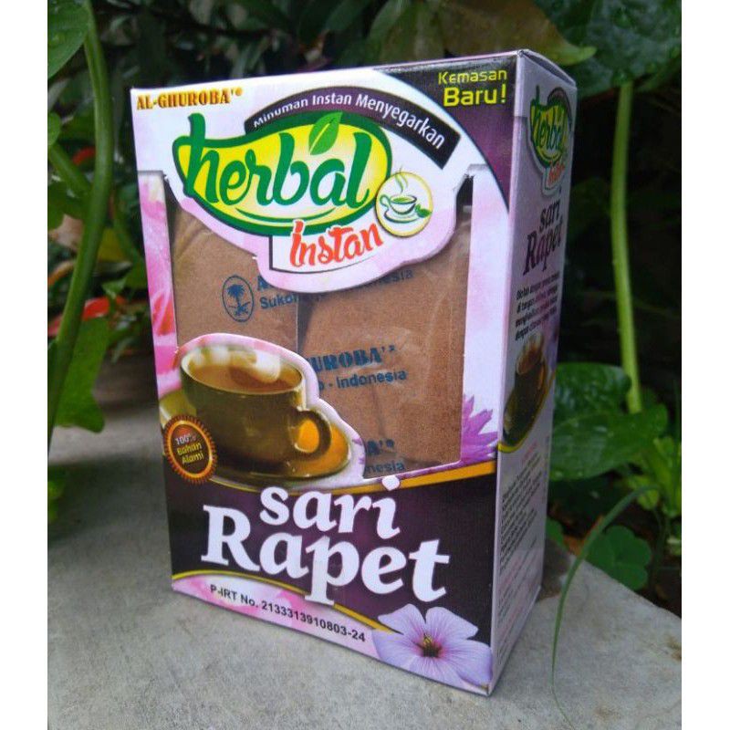 

Sari Rapet Instan 200gr isi 10sct