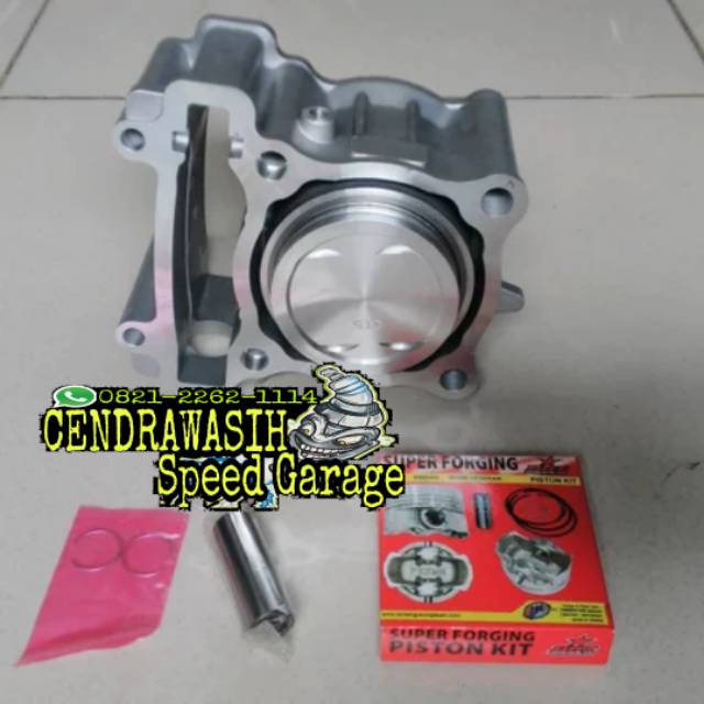 Blok Bore Up 62 BRT MX King Vixion R15 Xabre