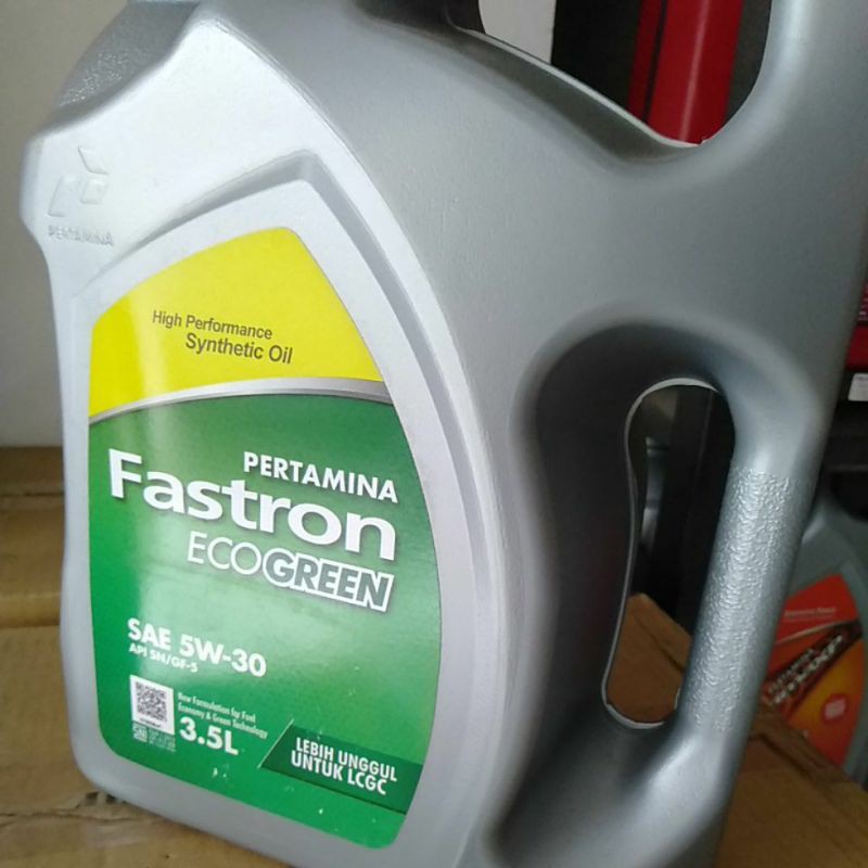 Fastron Eco Green 5w-30. oli mesin Sigra Calya Agya Ayla Avanza Xenia Mazda2 Ignis Wagon-R Yaris dll