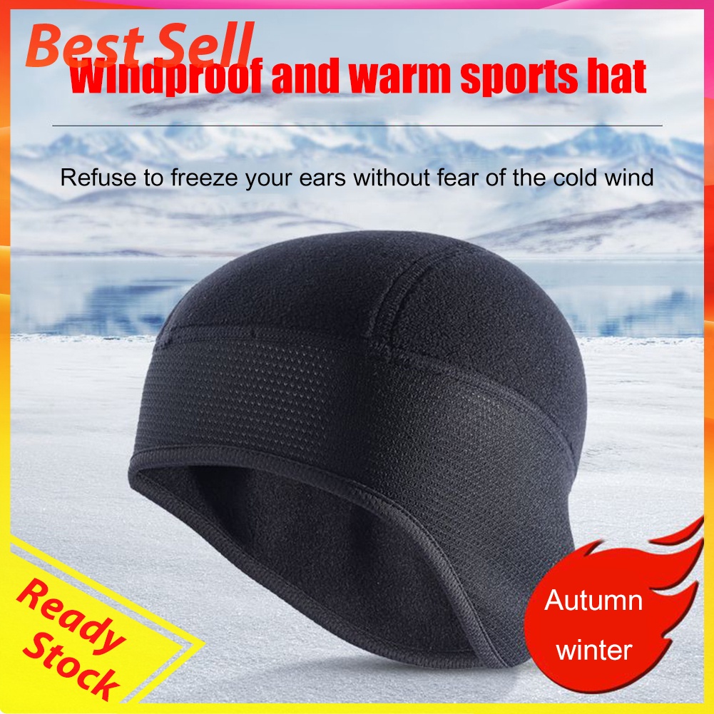 Winter Windproof Cycling Warm Cap Thermal Fleece Bike Riding Beanie Hats