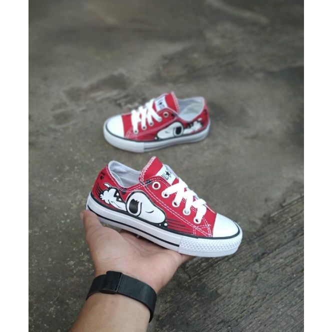 CONVERSEE Kids Snoopy Caracter 21-29