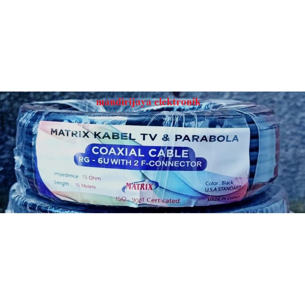 Nex Parabola Kabel Tv dan Parabola 15 m