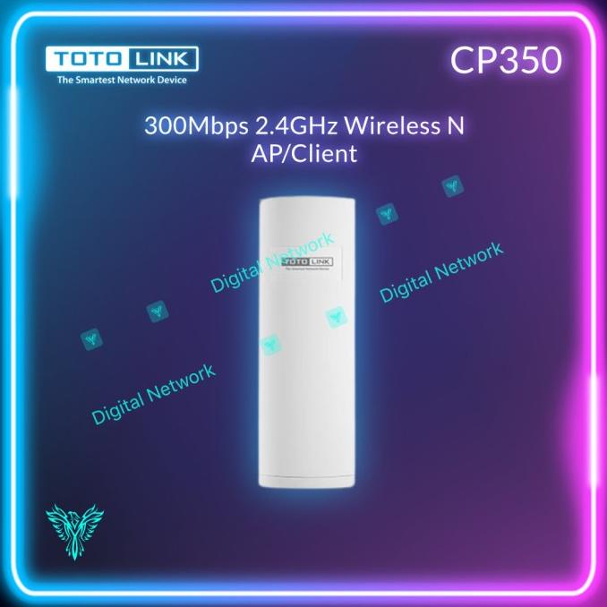 Totolink Cp350 2.4Ghz Access Point Outdoor 300Mbps Totolink Cp350 - Murah