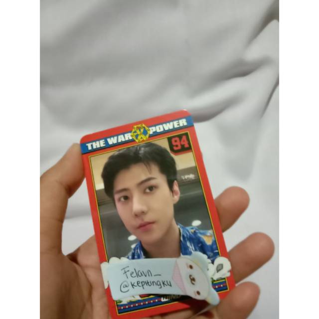 SEHUN PHOTOCARD LIMITED EXO POWER CUP / SEHUN PHOTOCARD POWER