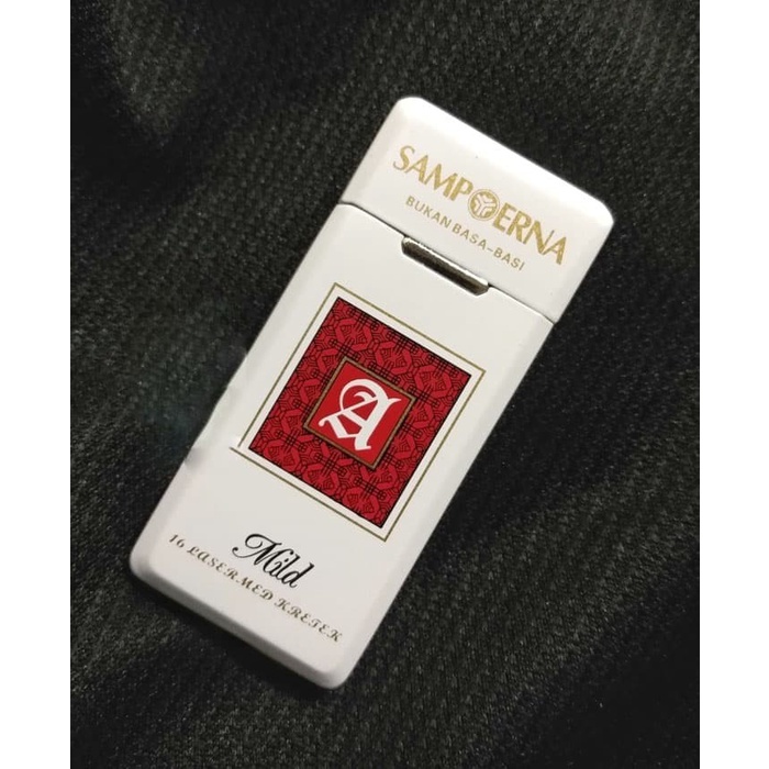 BAYAR DITEMPAT - KOREK API BARA MODEL SAMPOERNA MILD MERAH KOREK LIGHTER MANCIS UNIK - KOREK BARA SA