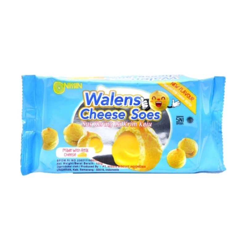 

NISSIN Walens Shoes Kue Kering Snack Kue Soes Kering