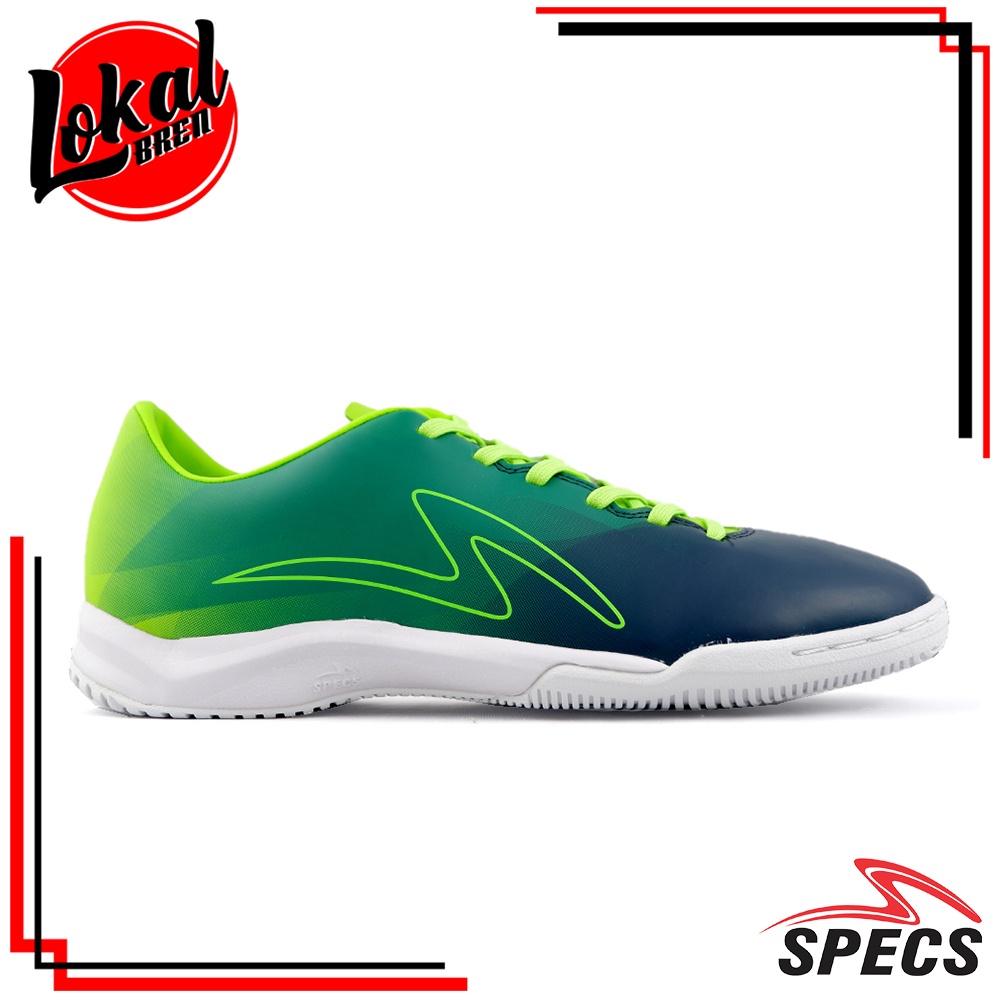 Sepatu Futsal Specs HYPERSONIC IN Green Gecko Emerald Green