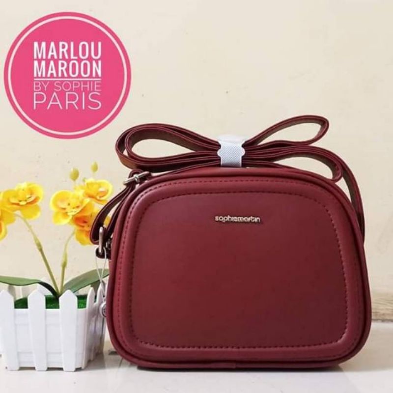 TAS SOPHIE MARTIN MARLOUE MAROON