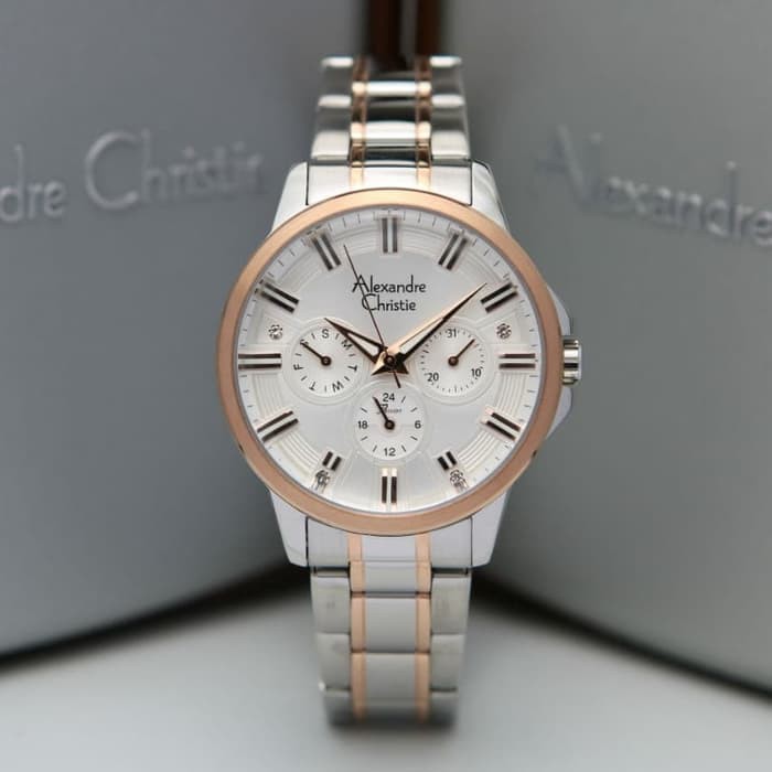 ORIGINAL Jam Tangan Wanita Alexandre Christie AC 2822 / AC2822 Garansi 1 Tahun Resmi