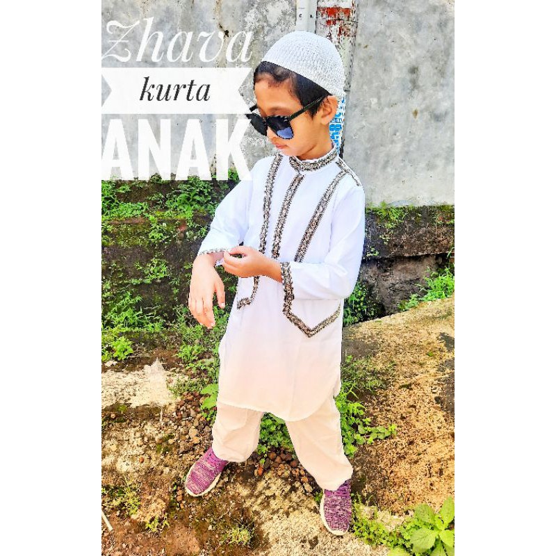 zhava kurta set anak/koko anak/kurta set../bisa COD