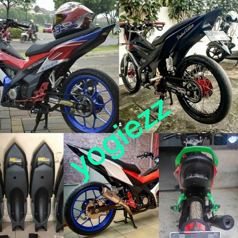 undertail suzuki sonic 150r undertail fendor bawah sonic 150 r undertail fendor sonic