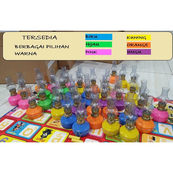 Rukun Lampu Teplok LED 2 super terang/Lampu Souvenir / Lampu Emergency