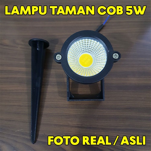 Lampu Taman Sorot Led 5w 5 watt COB Tancap Sorot Lukisan Dekorasi Taman 5 w