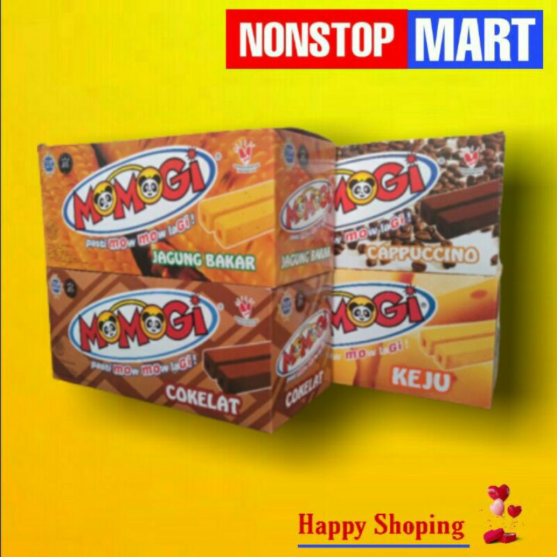 

MOMOGI 1Box snack isi 20 pcs 6 gram/SIIP snack