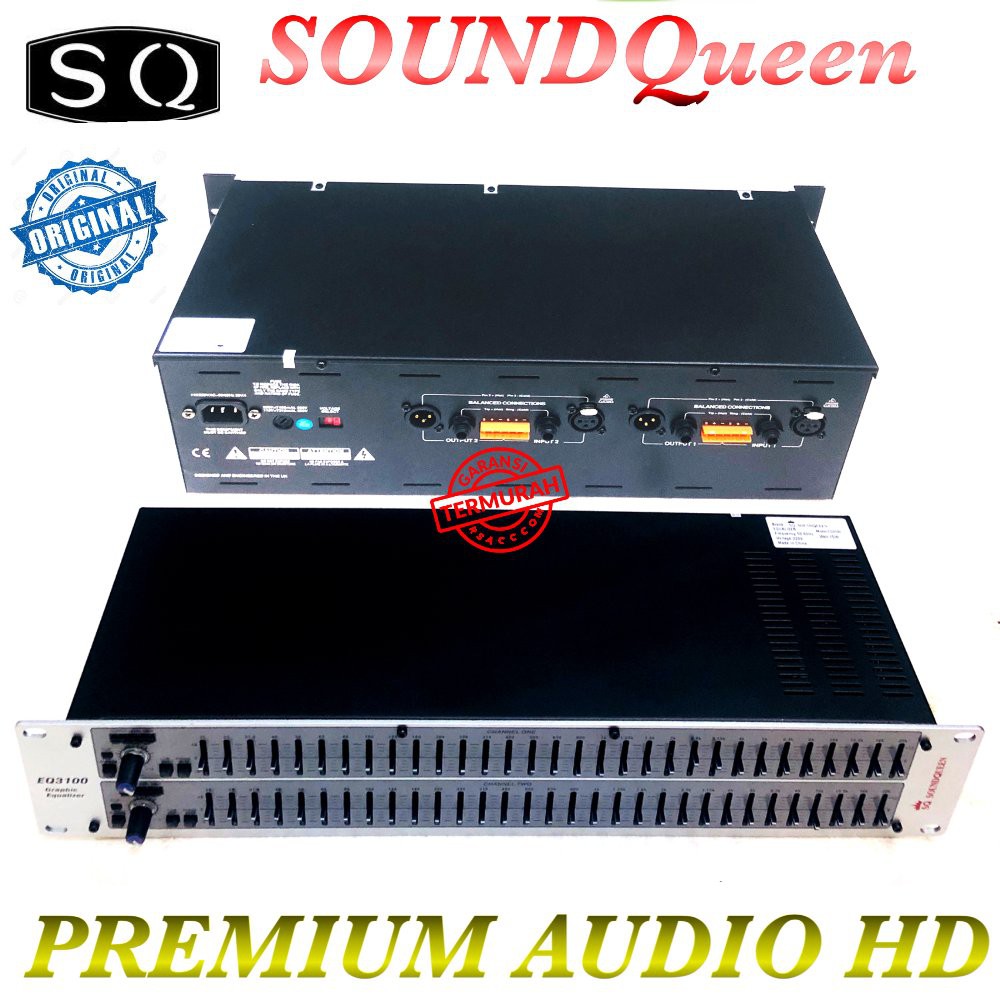 AUDIO EQUALISER EQ3100 ORIGINAL SOUND