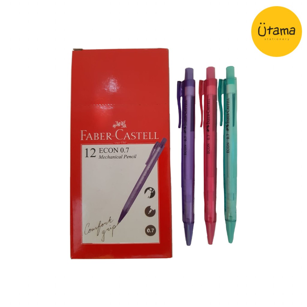 

Pensil Mekanik Faber-Castell Econ (0.7)/Faber Castell/Castel