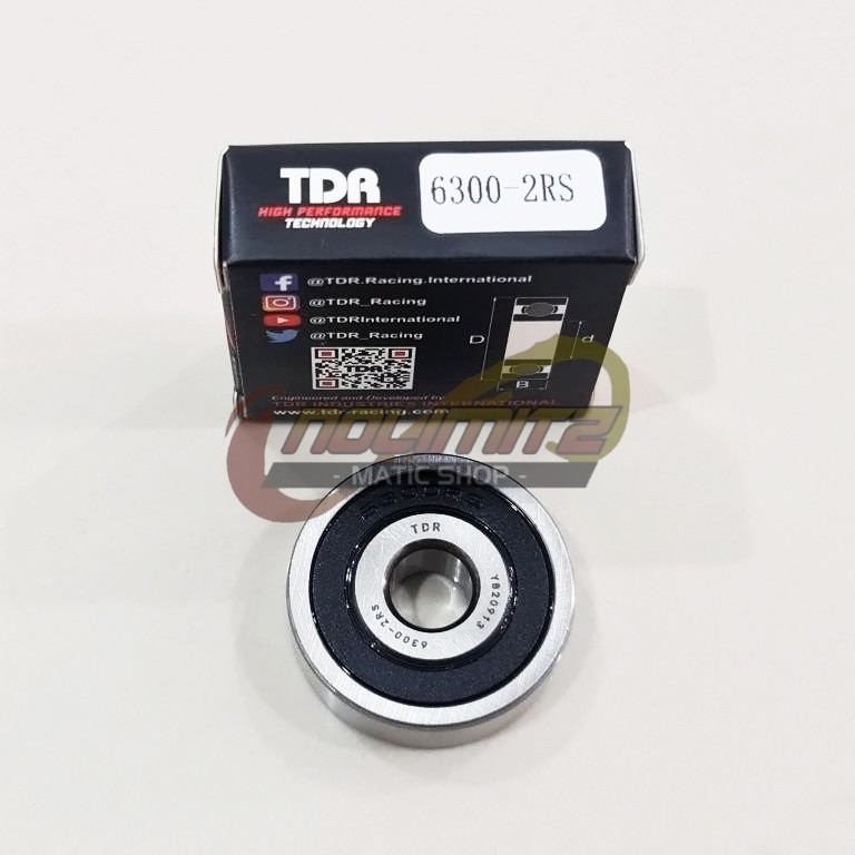 Bearing Laher Velg TDR Racing 6300 2RS NMAX Aerox Lexi Mio Fino Xeon