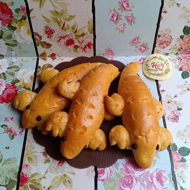 

Roti buaya mini