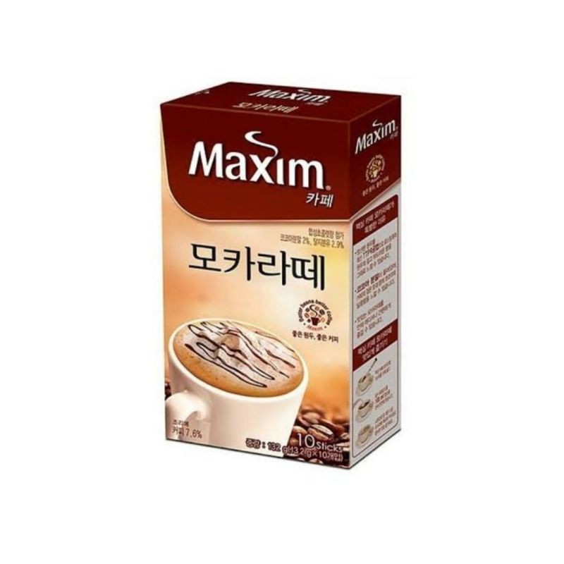 

MAXIM CAFE MOCHA LATTE