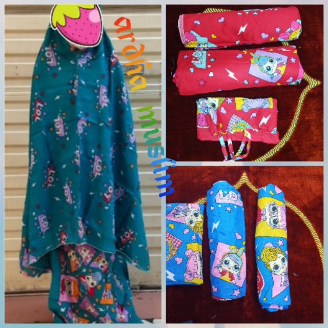 MUKENA ANAK LOL RAYON TERBARU 02