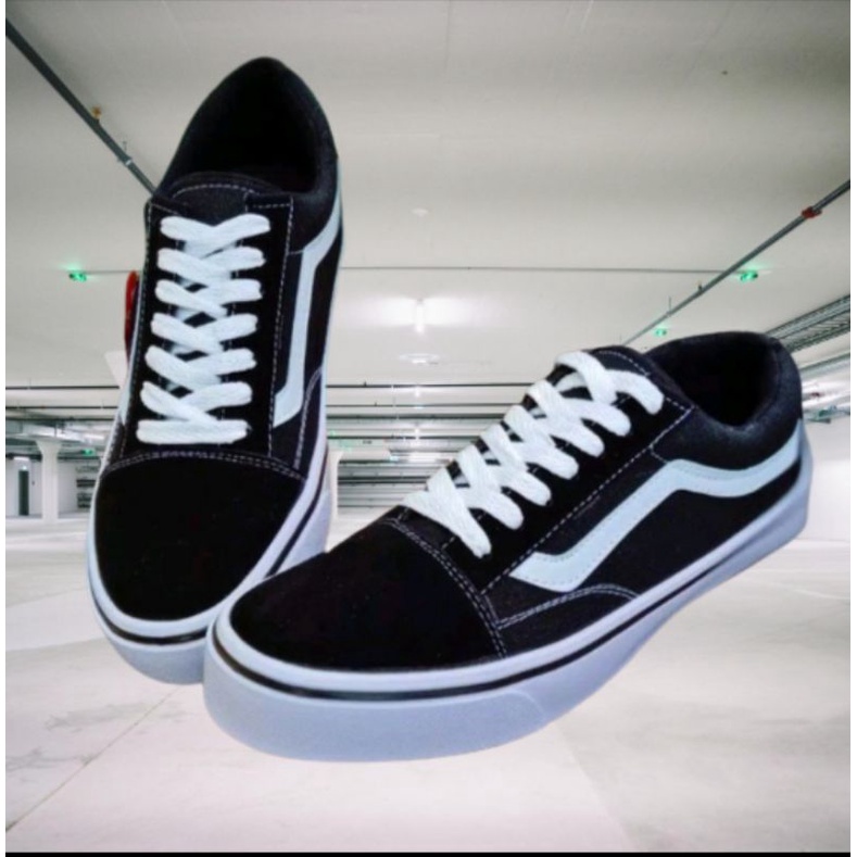 Sepatu vans old skool pria wanita sepatu sekolah sepatu sneaker casual pria wanita