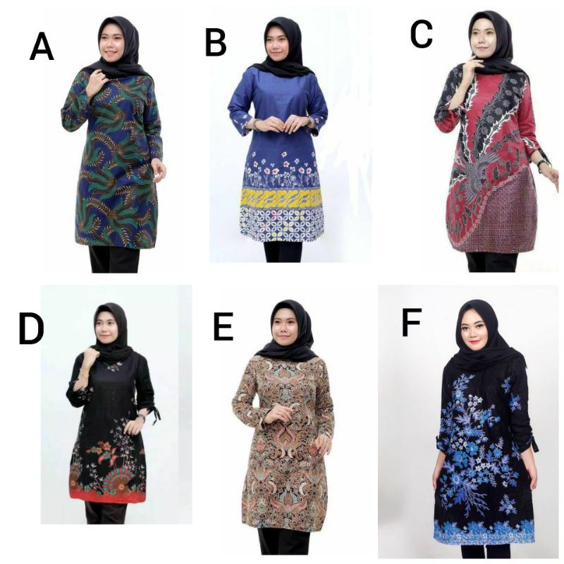 TUNIK BATIK MURAH , UKURAN M,L,XL,XXL