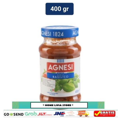 

Agnesi Tomato & Basil 400 gr