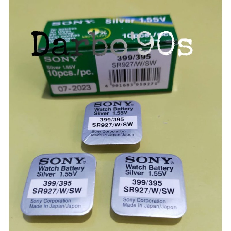 ORIGINAL SONY SR927SW SR 927 SR927 SW W 399 395 BATRAI BATERAI BATTERY