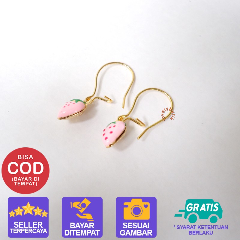 Lovelybutik Anting Desi Xuping Anak Model Stoberi Anting Anak stoberi