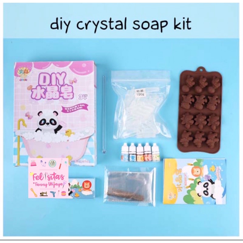 DIY Crystal Soap Kit | art and craft activity