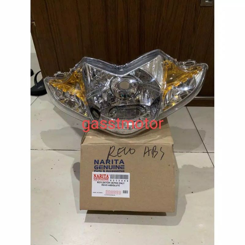 lampu depan revlektor absolute Revo 2009-2012