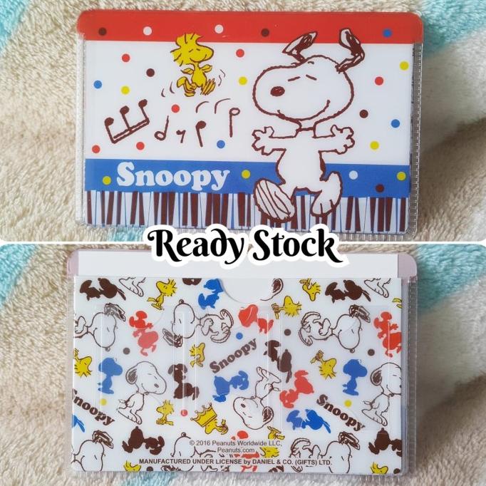 

Office & Stationery | Document Organizer | Card Holder 1 Card + Sd Slot Snoppy Peanuts Original | Best Seller