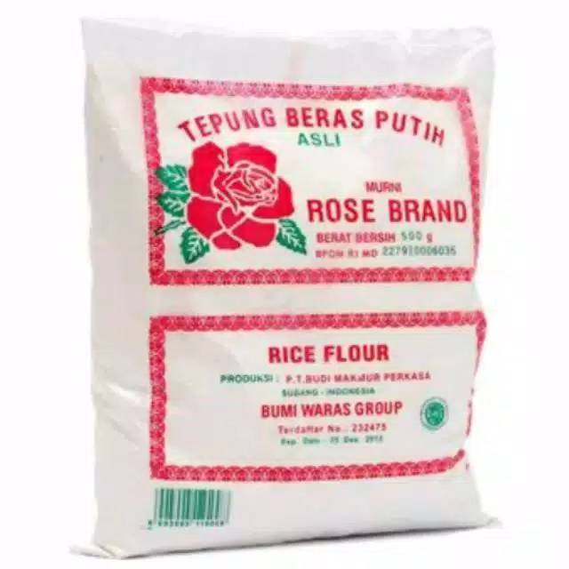 

Tepung Beras Putih Rose Brand 500GR