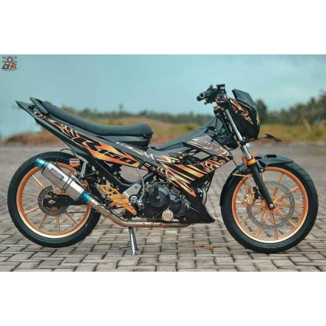 Vlg rcb ori satria fu 150 old satria fu new p811 ready stcok