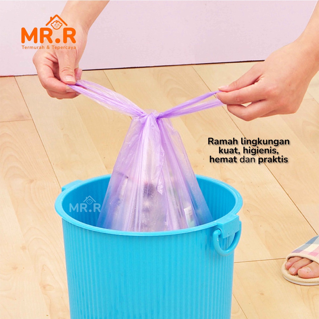 Kantong Plastik Sampah Roll Gulungan Perlengkapan Rumah Tangga Kresek Sampah Size 45x50 = Isi 20 Pcs