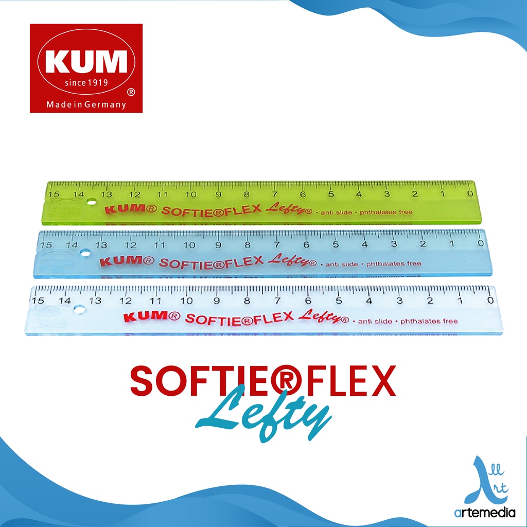 

KUM Lefty Softie Flex Plastic Ruler
