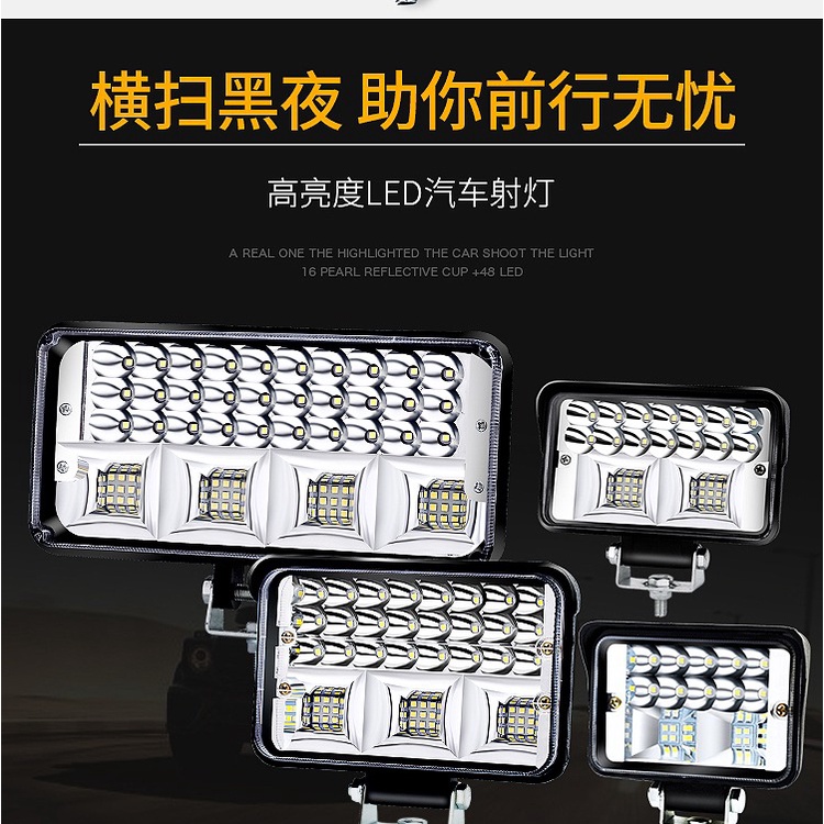 TD - CGH Changyu Lampu Sorot Flood Spotlight 6 Beads Cool White - SDR1844