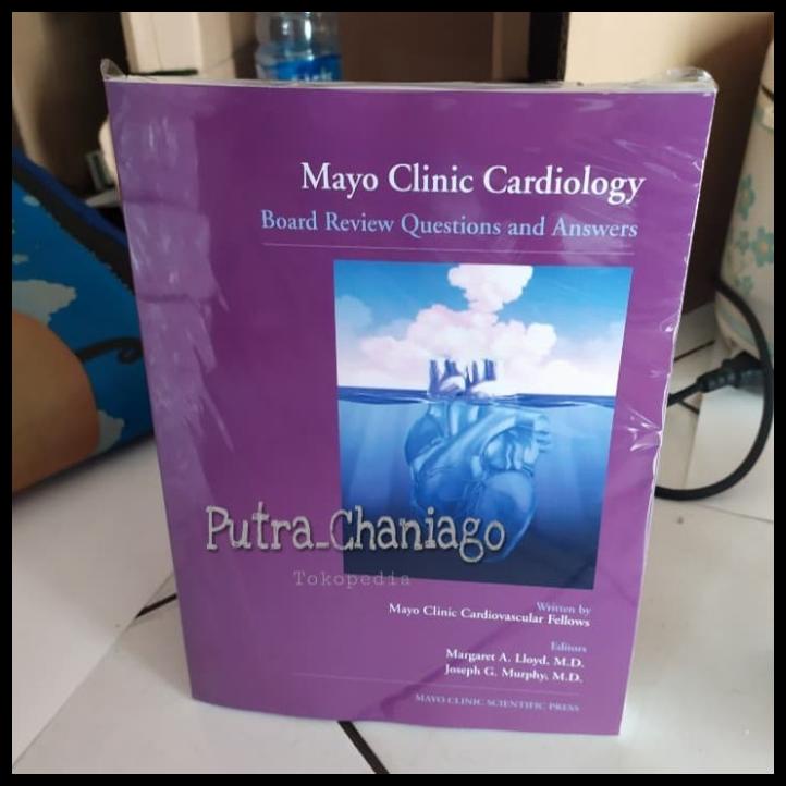 

TERBARUU!! Buku Mayo Clinic Cardiology Board Review Questions and Answers TERLARIS