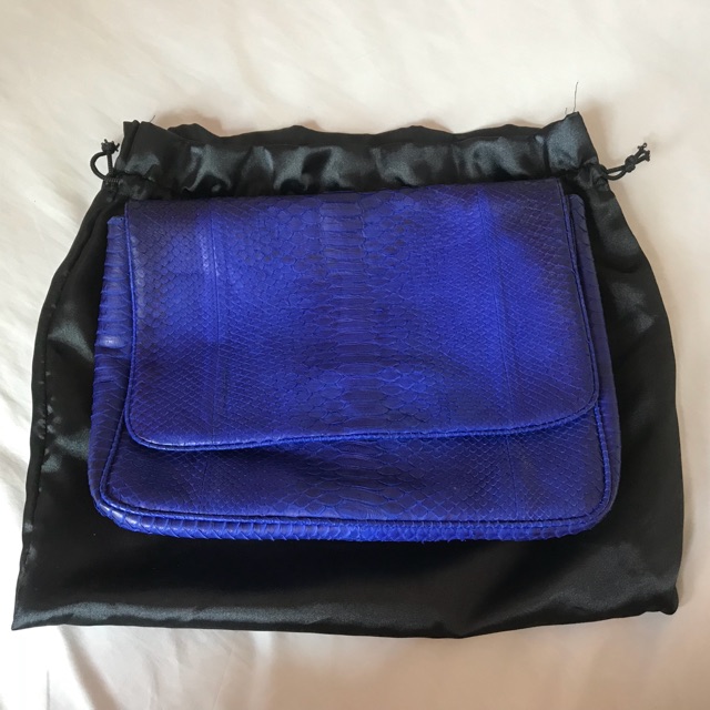 Preloved tas kulit ular