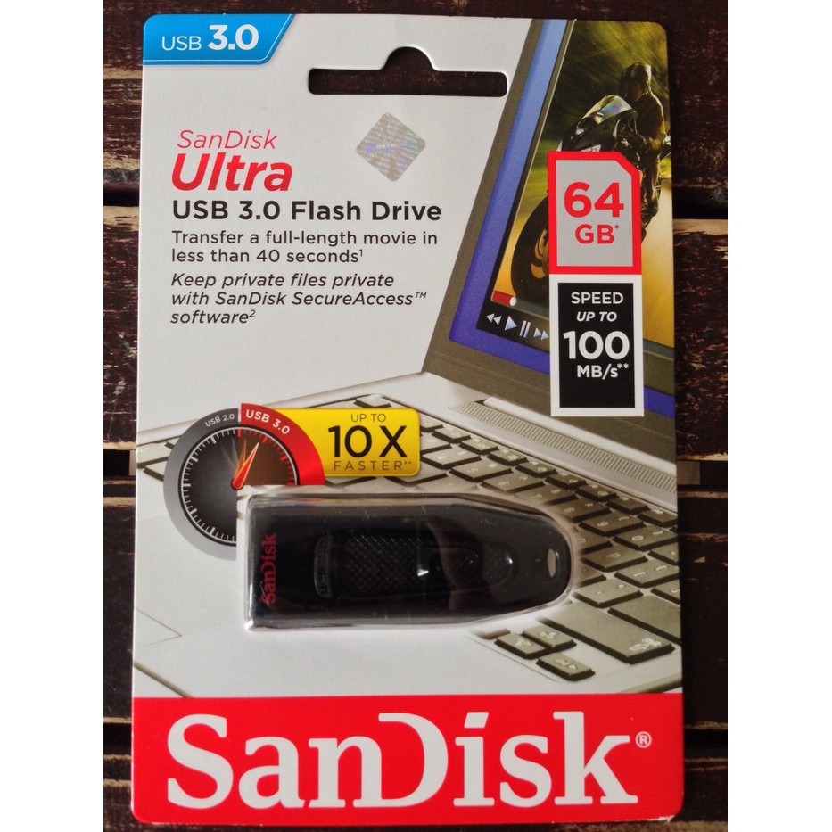 USB SANDISK ULTRA Z48 64GB GARANSI RESMI