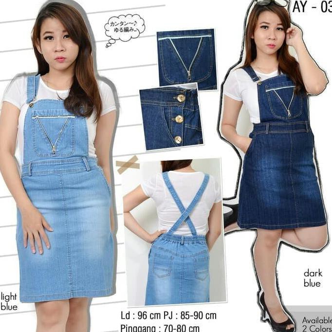 Baju Wanita Overall Rok Kodok Pendek Ay 03