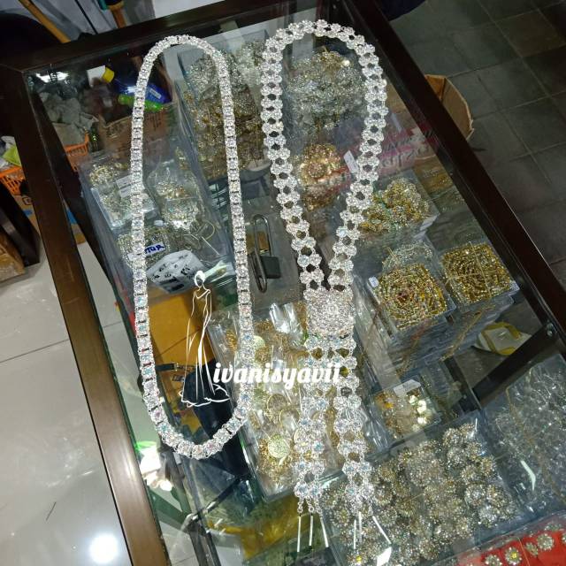 [1 Set] Kalung Pengantin Sunda / Kalung Cewek + Kalung Cowok