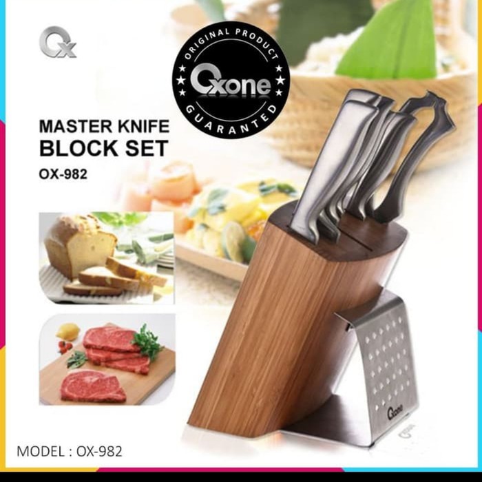 Oxone Master Knife Block Set OX 982 / Pisau Oxone OX982