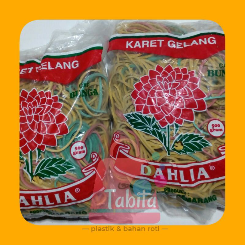 

karet gelang dahlia